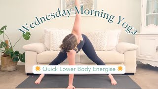 Wednesday Yoga 🌟 Start your day with a quick stretch [upl. by Keram]