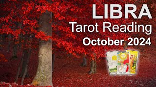 LIBRA TAROT READING quotA DEPARTURE AN ARRIVAL amp A GOLDEN GIFTquot October 2024 october2024 tarot [upl. by Woodhead46]