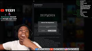 Deepwoken Roblox ISHOWSPEED PLAYS DEEPWOKEN AND RAGEQUITS [upl. by Indys]