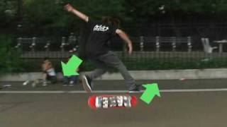 Learn how to Tre Flip 360 Kick Flip Trick Tips [upl. by Rapsag]