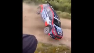 Kris Meeke Bad Luck  Rolling down the Hill  Rali Terras DAboboreira Portugal 2024  Shakedown [upl. by Dewie]