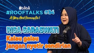 NINO KETAKUTAN  Blibli Rooftalks Eps 34  Risa Saraswati [upl. by Esereht]