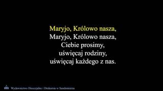 Maryjo Królowo Polski Apel Jasnogórski  wersja karaoke [upl. by Javier457]