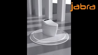 Toilet with Integrated Bidet J2208 from Jabra Sanitary bathroom smartoilet sanitaryware [upl. by Amalburga]