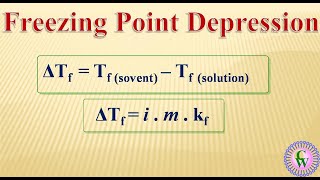 Freezing point depression [upl. by Rasure]