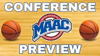 MAAC Basketball Conference Preview [upl. by Aloise]