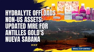 Small Cap Central Hydralyte Offloads NonUS Assets amp Updated MRE for Antilles Golds Nueva Sabana [upl. by Aloel]