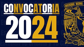 CONVOCATORIA UNAM 2024 [upl. by Donavon359]