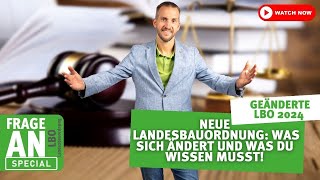 Landesbauordnung NRW Update Der solarisierer erklärt die Neuerungen [upl. by Segal715]