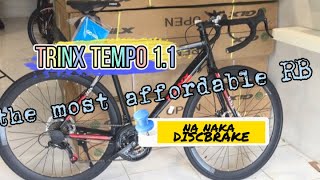 TRINX TEMPO 11 Budget Roadbike na naka DISC [upl. by Hanfurd649]