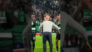 Ruben Amorim Emotional Goodbye to Sporting Lisbon Fans Manchester City football manchestercity [upl. by Llert]