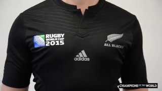 All Blacks RWC 2015 Jersey Reveal  Champions of the World [upl. by Michaella296]