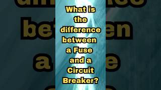 What is the difference between a Fuse and a Circuit Breaker jbtechnicians fusevscircuitbreaker [upl. by Adnuhsar]