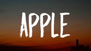 Charli xcx  Apple Lyrics [upl. by Lisan]