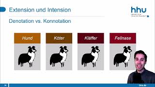 Semantik  Einführung in die Germanistische Sprachwissenschaft [upl. by Glantz]