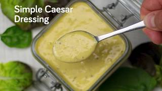 Homemade Caesar Dressing [upl. by Eniaral]