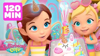 Butterbean Bakes a Unicorn Cake amp MORE Magical Treats  2 Hour Compilation  Shimmer and Shine [upl. by Rosecan10]