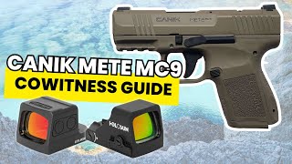 Canik Mete MC9 Optics Guide Fitment amp CoWitness Breakdown [upl. by Odnomra163]