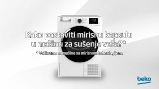 Kako postaviti mirisnu kapsulu u mašinu za sušenje veša  Samo za mašine sa mirisnom tehnologijom [upl. by Drofnil468]