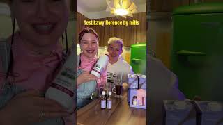 Test kawy od Florence by mills ☕️ beauty makeup hair florence vlog milliebobbybrown [upl. by Hum]