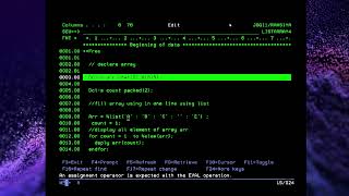 IBMi AS400 How do we use loop in RPGLE [upl. by Hulburt]