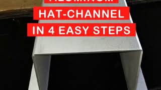 Configure a Aluminum Hatchannel in 4 Easy Steps [upl. by Shafer]