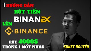 BINANEX  HƯỚNG DẪN RÚT TIỀN 4000 USDT TỪ BINANEX LÊN BINANCE  WEDEFI  REMITEX  POCINEX  ALITA [upl. by Will]