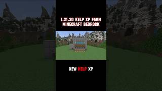 Best 121 Kelp XP Farm Tutorial in Minecraft Bedrock minecraft minecraftxpfarm minecraftkelpfarm [upl. by Alakam]