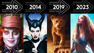 Disney Live Action Remakes Evolution  Every Movie from 1998 to 2023 [upl. by Atinot]