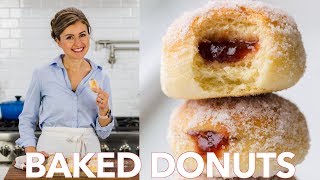 How To Make Baked Donuts Recipe Filled With Jam [upl. by Care]