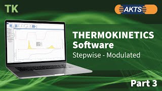 AKTS Thermokinetics Software TK  Part3  Stepwise  Modulated [upl. by Laurette]