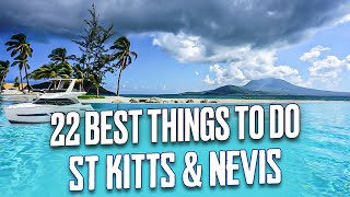 Best Things To Do in Saint Kitts amp Nevis 2024 4K [upl. by Martita]