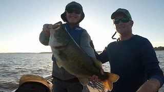 Fall Lake Somerville Bass Fishing October 2016 [upl. by Achilles570]