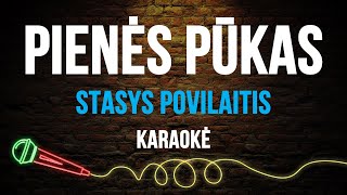 Stasys Povilaitis  Pienės Pūkas Karaoke [upl. by Geoffrey]