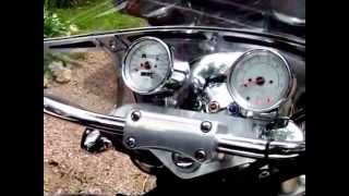 97 Honda Valkyrie with stock pipes and then Cobra 6 into 6 straight pipes [upl. by Sakmar508]