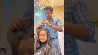 Today’s work Work 9970791264 hair hairstyle beauty hairstyles haircut fashion bollywood love [upl. by Bethesde]