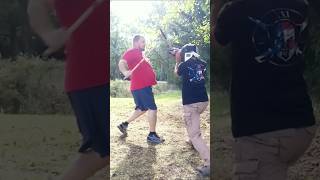 Filipino Kali Stick Fighting Drill  4 Wall Method Validation [upl. by Peters]