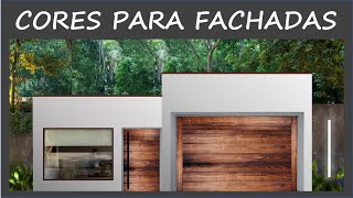 3 COMBINAÇÕES DE CORES PERFEITAS PARA PINTAR A FACHADA DA SUA CASA E FAZER SUCESSO EM 2024 [upl. by Klinges]