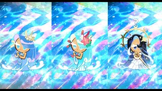 Sea Fairy Cookie Crystal Jam Effect Comparison [upl. by Ardnossak675]