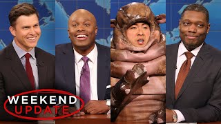 Weekend Update ft Bowen Yang and Devon Walker  SNL [upl. by Assenyl]