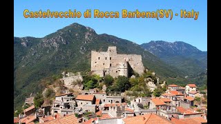 🇮🇹 Castelvecchio di Rocca Barbena  Liguria Full HD 1080p [upl. by Annoyt]