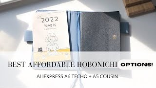 Hobonichi Planner Alternative  BEST options for Hobonichi A6 Techo  Hobonichi A5 Cousin planners [upl. by Rolando593]