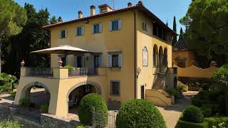 V59641 Historic Villa with Vineyard amp Olive Groves near San Casciano Val di Pesa [upl. by Kayle]