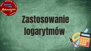 Zastosowanie logarytmów [upl. by Mcquoid]