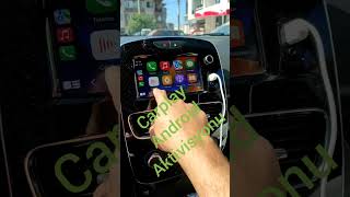 Clio 4 Carplay Android Auto 2022 harita aktivasyonu [upl. by Forester172]