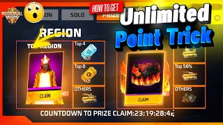 How to get unlimited point in Regional War Event  Unlimited Point trick FreeFire Regional War Event [upl. by Eirrak]