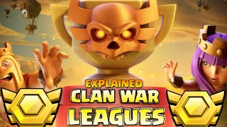 What is Clan War League CWL How it Work  Explained Everythings in Hindi  Clash of Clans [upl. by Assirram]