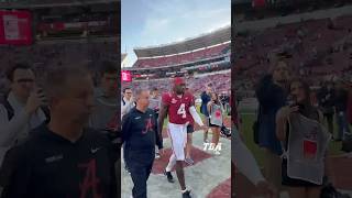 Alabama players react to 527 victory over Mercer [upl. by Domonic464]