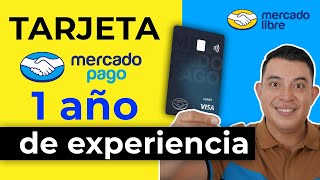 Tarjeta de crédito Mercado Pago ¡UN AÑO DE EXPERIENCIA ¿Segura ¿Vale la pena [upl. by Nireves479]