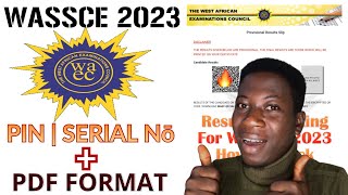 Wassce Results out How to Check at Home  Getting Serial and Pin Number wassce [upl. by Anizor]